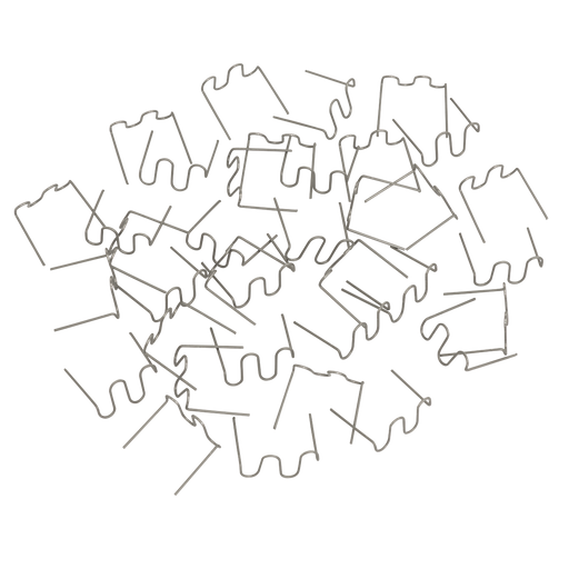 Sealey RE06W Wave Staple 0.6mm Pack of 100