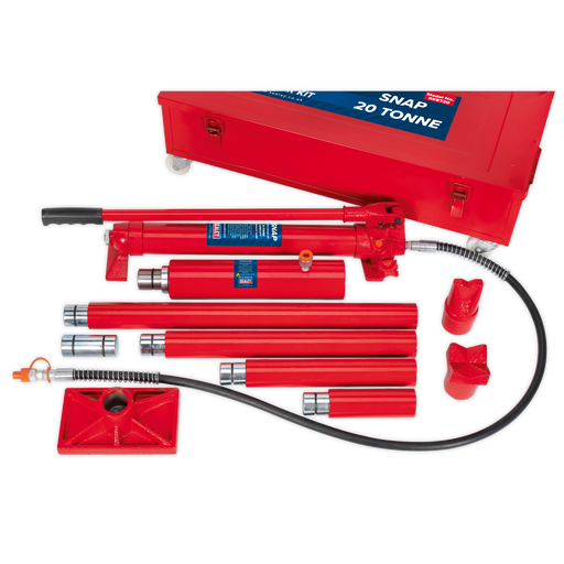 Sealey RE9720 Hydraulic Body Repair Kit 20tonne Snap Type, Ex-Showroom, Grade B, 6 Months Warranty