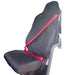 Seat Cover For Renault Truck T Range, C Range, K Range - Passenger Seat with Fixed Headrest, Town & Country - REN02BLK