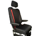 Seat Cover For Renault Truck T Range, C Range, K Range - Driver Seat with Adjustable Headrest, Town & Country - REN05BLK