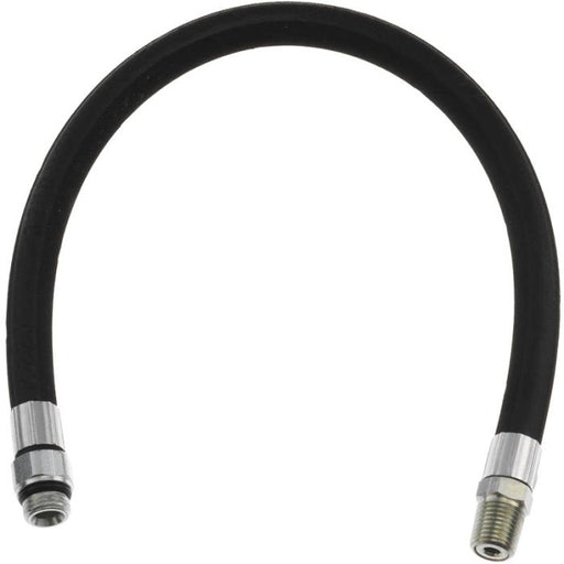 PCL RHA2040W AFG Mk4 Hose Assembly 0.36m (14") Wire Braided Hose to Swivel R 1/4 Male Thread