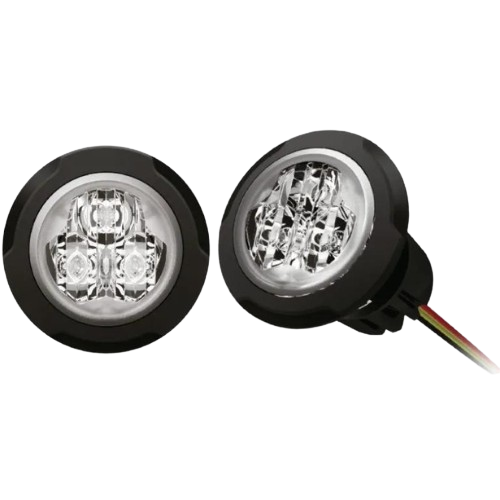 Strobe - 3 Amber Colour LEDs, Recess Mount, R65 Rated, 10-30V, LAP Electrical - RM3B