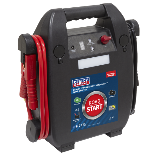 Sealey RS103B RoadStart® Emergency Jump Starter 12V 5L 8-Cylinder, Re-Boxed, Grade A, 12 Months Warranty