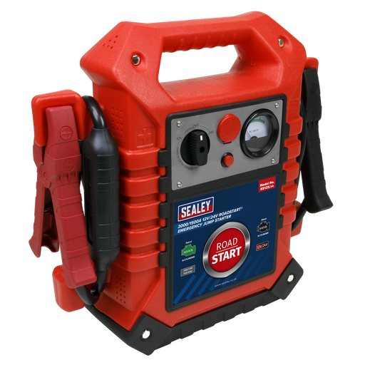 Sealey RS125 RoadStart® Emergency Jump Starter 12/24V 3000/1500 Peak Amps
