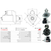 Starter Motor for Ref - 11.139.440