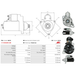 Starter Motor Fits Vw Model BEETLE (5C1,5C2) 1.6 TDI