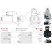 Starter Motor Fits Ammann Model RX1510-CI 1.0