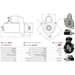 Starter Motor Fits Vw Model CALIFORNIA T6 Camper (SGC, SGG, SHC) 2.0 TDI