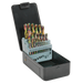 Sealey S0938 HSS Drill Bit Set 25pc Edge Ground - Metric DIN 338