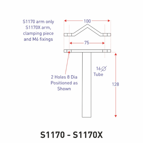 MirrorMount FlexArm, Ashtree S1170X