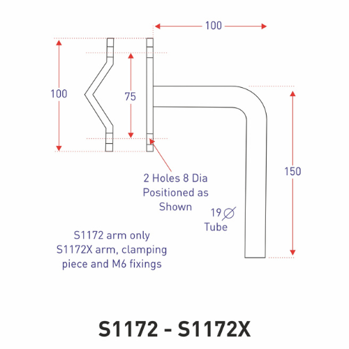 MirrorMount FlexArm, Ashtree S1172