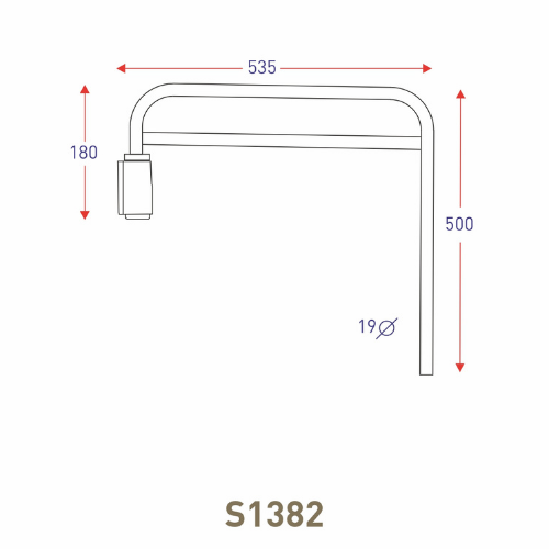 Ashtree MirrorMount FlexArm, S1382