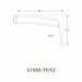 Ashtree MirrorMount FlexArm, S1550-79/52