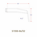 Ashtree MirrorMount FlexArm, S1550-86/52