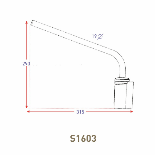 MirrorMount FlexArm, Ashtree S1603