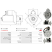 Starter Motor Fits New Holland Model E33C 1.6