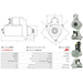 Starter Motor Fits Klippo Model Countax D1850 1.0