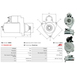 Starter Motor for DELCO, Ref - DRS0677