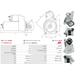 Starter Motor for MITSUBISHI, Ref - M000T46571ZT