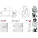 Starter Motor for VALEO, Ref - D7E52
