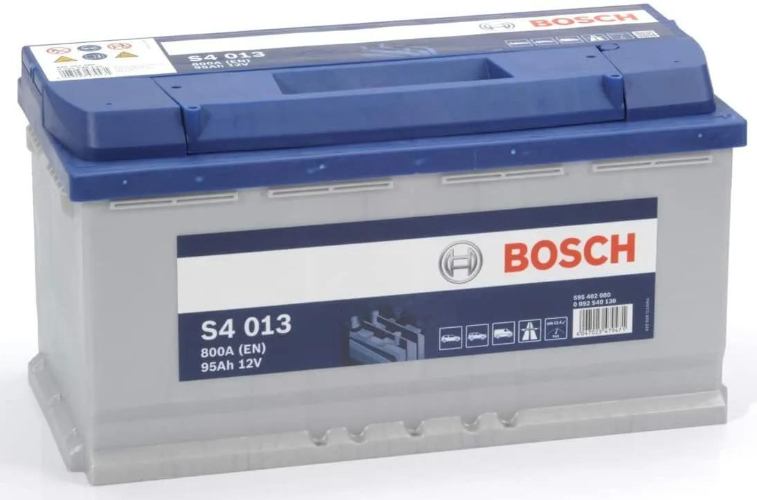 S4 013 Bosch Car Battery 12V 95Ah Type 019 - 595402080, 4 Years Warranty