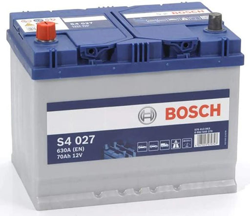 S4 027 Bosch Car Battery 12V 70Ah Type 069 - 570413063, 4 Years Warranty