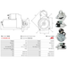 Starter Motor Fits Dacia Model DOKKER Box Body/MPV 1.5 dCi