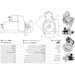 Starter Motor for Ref - 130-10130