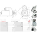 Starter Motor for Ref - 11090368