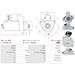 Starter Motor for DENSO, Ref - 428000-7220