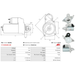 Starter Motor for Ref - 20432992OE