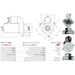 Starter Motor for DELCO, Ref - DRS0485
