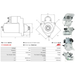Starter Motor for DENSO, Ref - 228000-6320