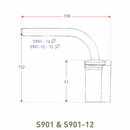 Ashtree MirrorMount FlexArm, S901