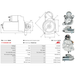 Starter Motor Fits Volvo Model C30 (533) D2