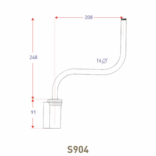 Ashtree MirrorMount FlexArm, S904