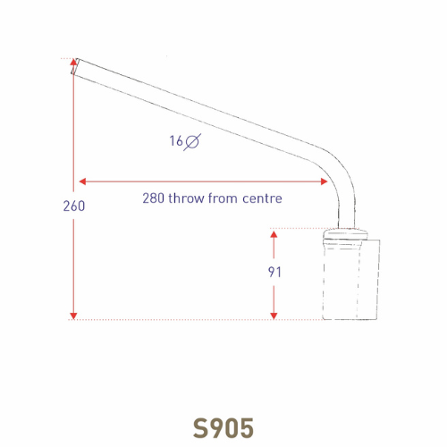MirrorMount FlexArm, Ashtree S905