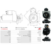 Starter Motor Fits Mccormick Model X6.420 4.5