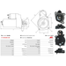 Starter Motor for Ref - AZF4146