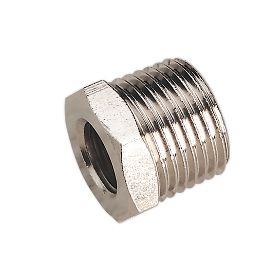 Sealey SA1/1214F Adaptor 1/2"BSPT Male to 1/4"BSP Female