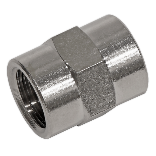 Sealey SA1/1414FF Double Female Union 1/4"BSP to 1/4"BSP