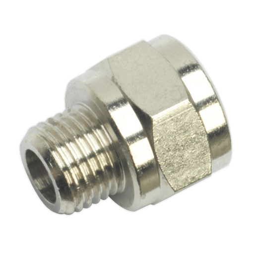 Sealey SA1/1438F Adaptor 1/4"BSP Male to 3/8"BSP Female