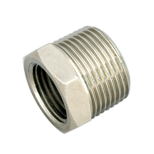 Sealey SA1/3412F Adaptor 3/4"BSPT Male to 1/2"BSP Female