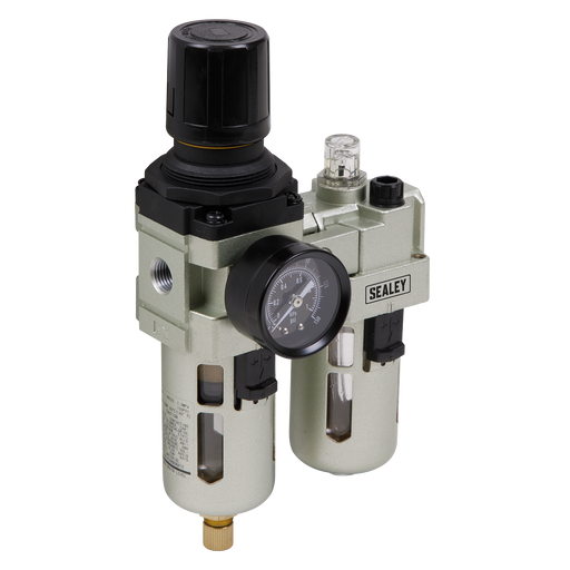 Sealey SA106 Air Filter/Regulator/Lubricator Max Airflow 60cfm