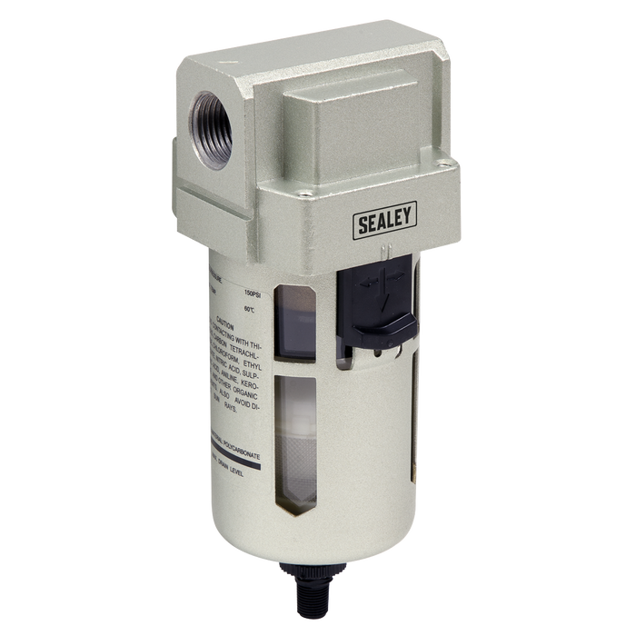 Sealey SA206FAD Air Filter Auto Drain Max Airflow 140cfm
