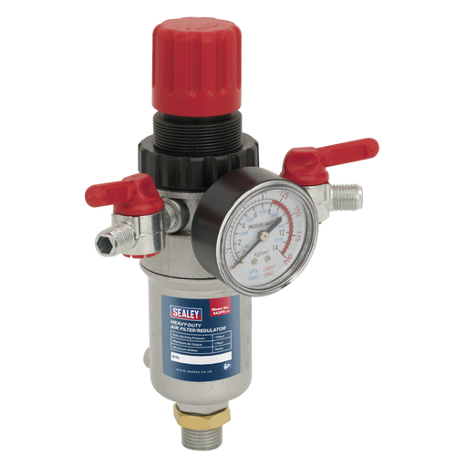 Sealey SA2FR Air Filter/Regulator Heavy-Duty