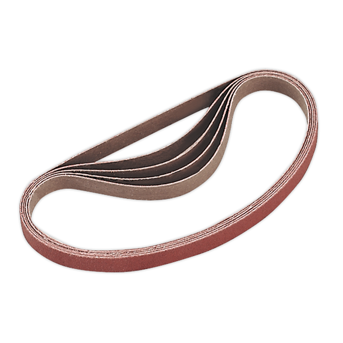 Sealey Sanding Belts,10 x 330mm120Grit - Pack of 5, SA35/B120G
