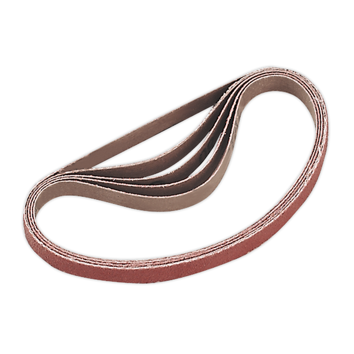 Sealey Sanding Belts, 10 x 330mm 80Grit - Pack of 5, SA35/B80G