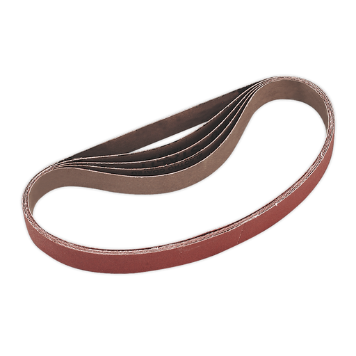 Sealey Sanding Belts, 20 x 520mm 120Grit - Pack of 5, SA355/B120G