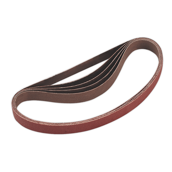 Sealey Sanding Belts,20 x 520mm 80Grit - Pack of 5, SA355/B80G